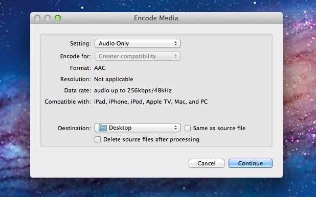 free programs for mac to sync audio and video